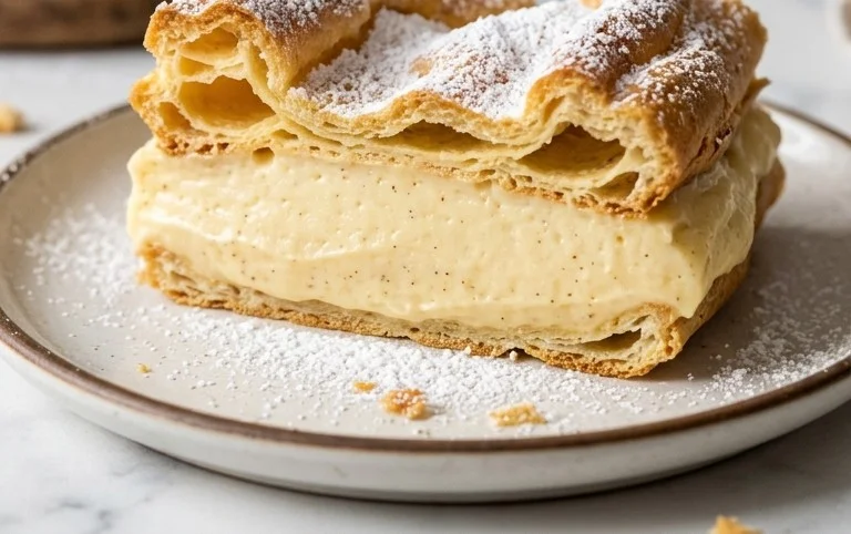 Karpatka - Polish Carpathian Mountain Cream Cake